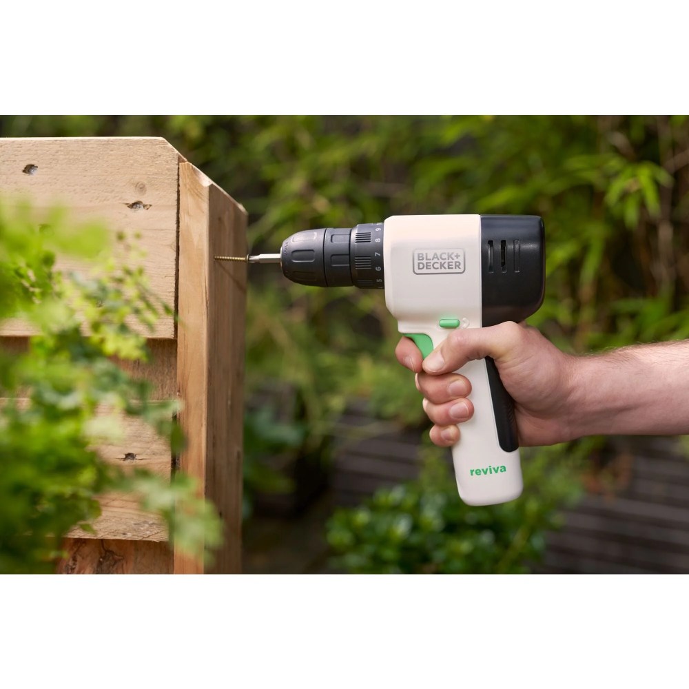 BLACKDECKER Reviva 12V MAX Cordless Drill with Charger and Double-Ended Screwdriver Bit (REVCDD12C) - Image 11