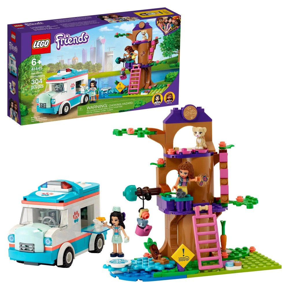 LEGO Friends Vet Clinic Ambulance 41445