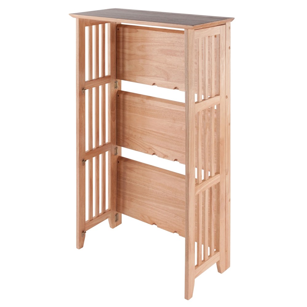 Winsome Mission 3-Section Foldable Shelf,Natural Finish - Image 15