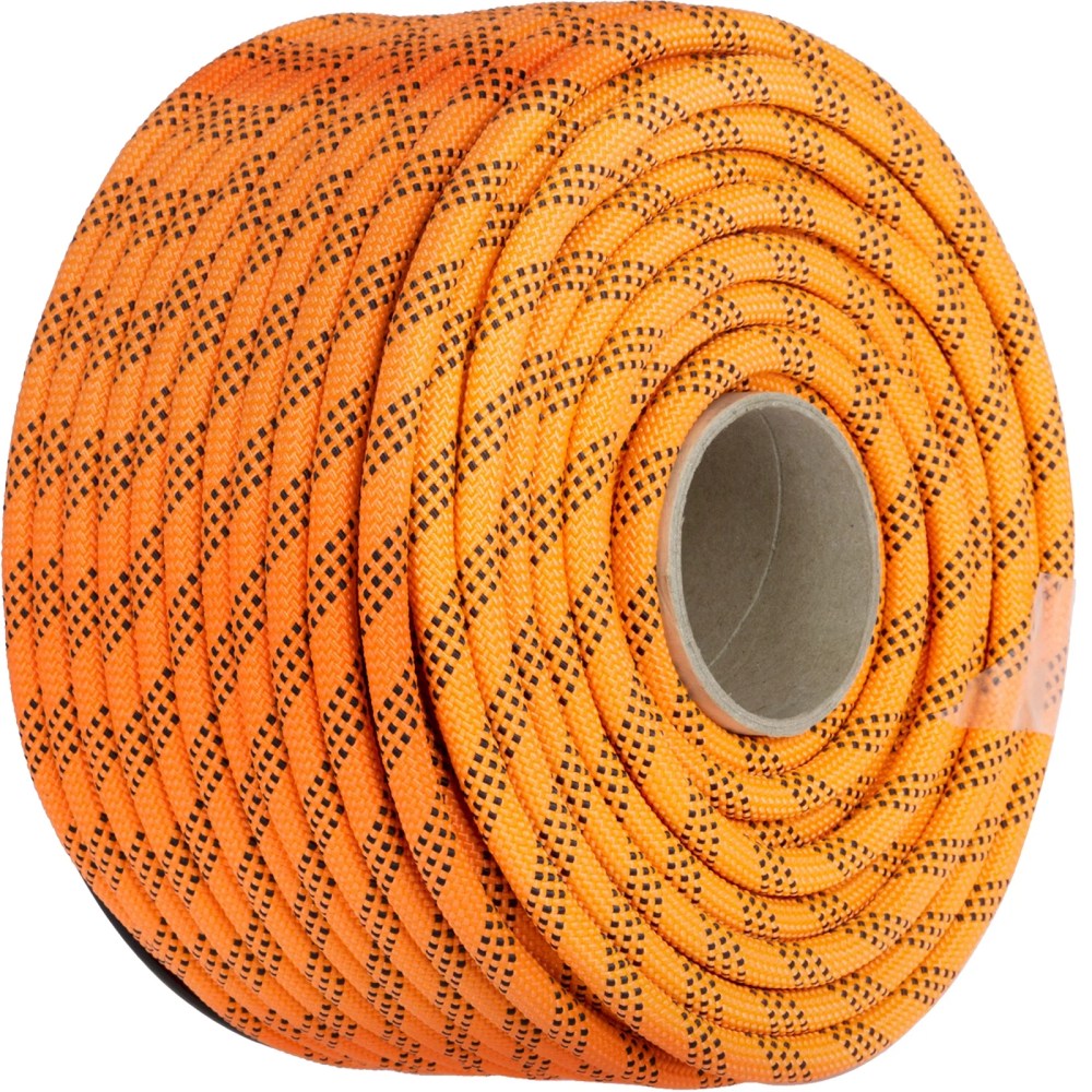 VEVOR Double Braid Polyester Rope 1100lbs,9/16 inch 200 ft Nylon Pulling Rope High UV and Abrasion Resistance Sailing Rope for Arborist Gardening Marine