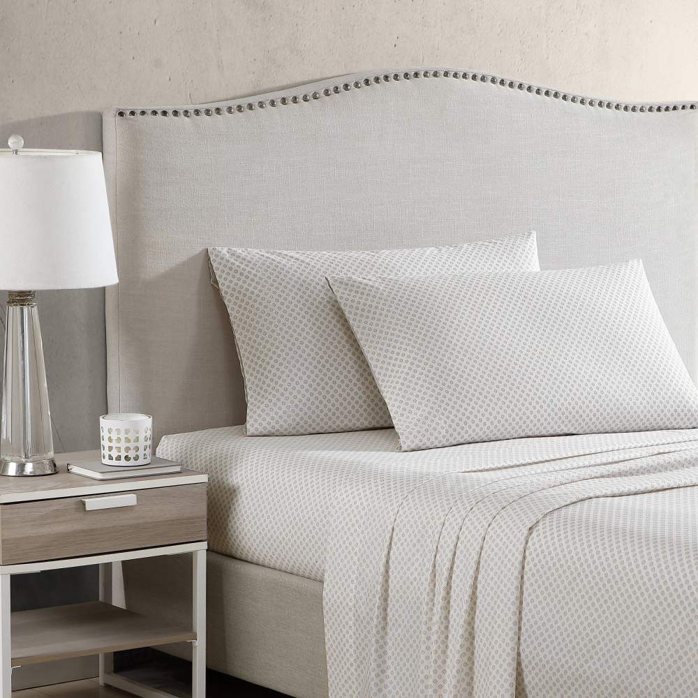 Stone Cottage Millstone Beige King Sheet Set