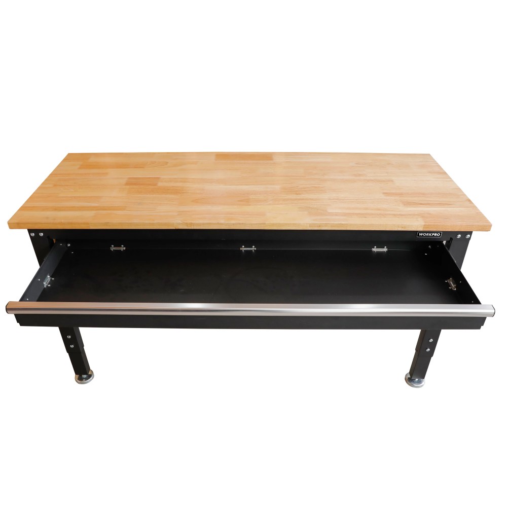 WORKPRO 60-inch Heavy-Duty Workbench with Single Drawer - Image 3