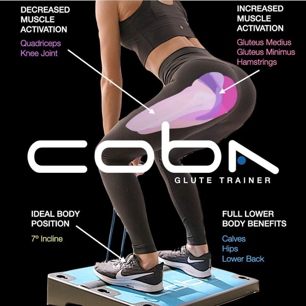 COBA Glute Trainer - Full Home Workout System, Core & Booty Exercise Machine, Resistance Band Full Body Trainer - Image 2