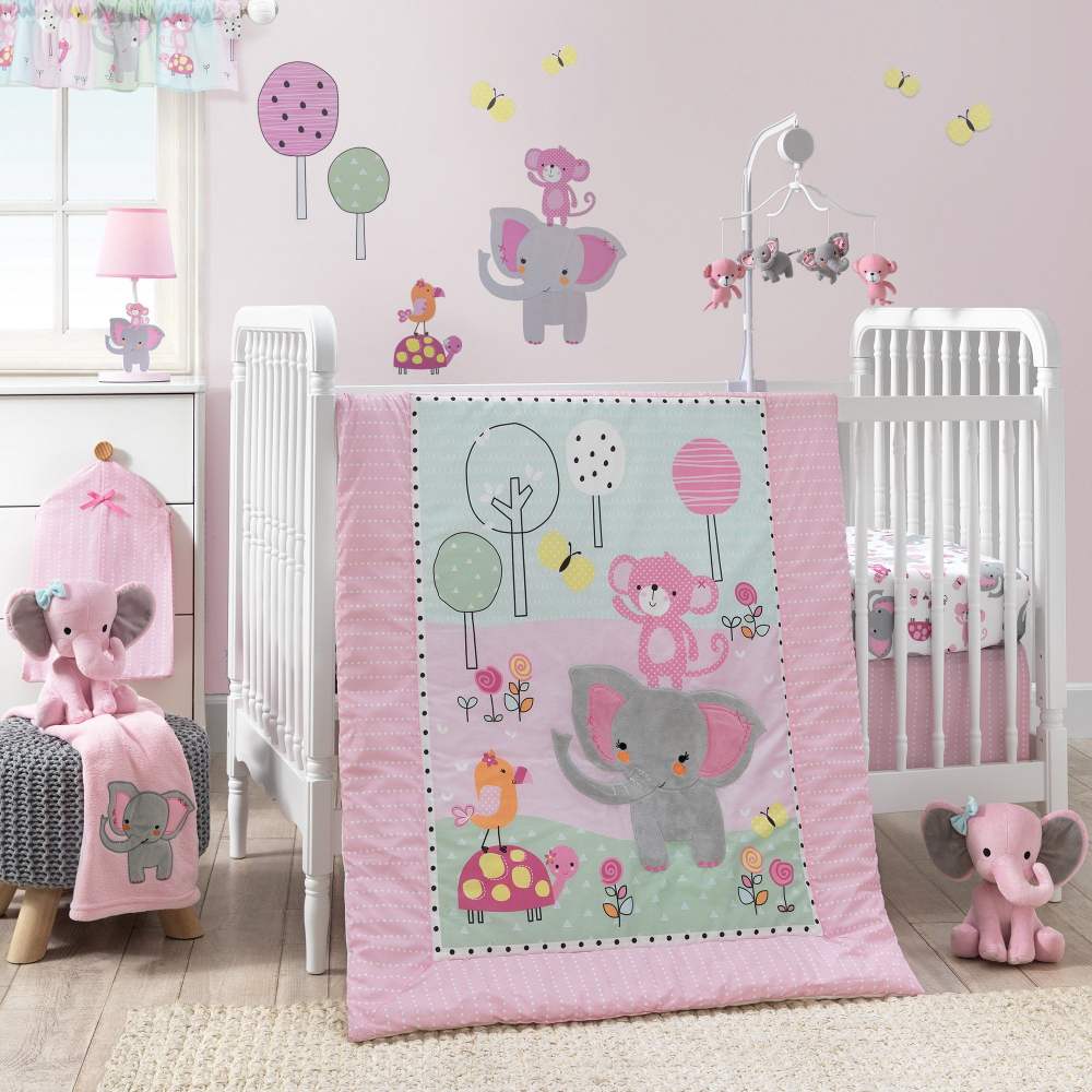 Lambs & Ivy Bedtime Originals Twinkle Toes 3 Piece Bedding Set