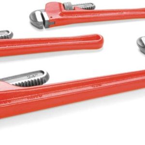 Wilmar W1136 4 Piece Heavy Duty Pipe Wrench Set 8, 10, 14, 24