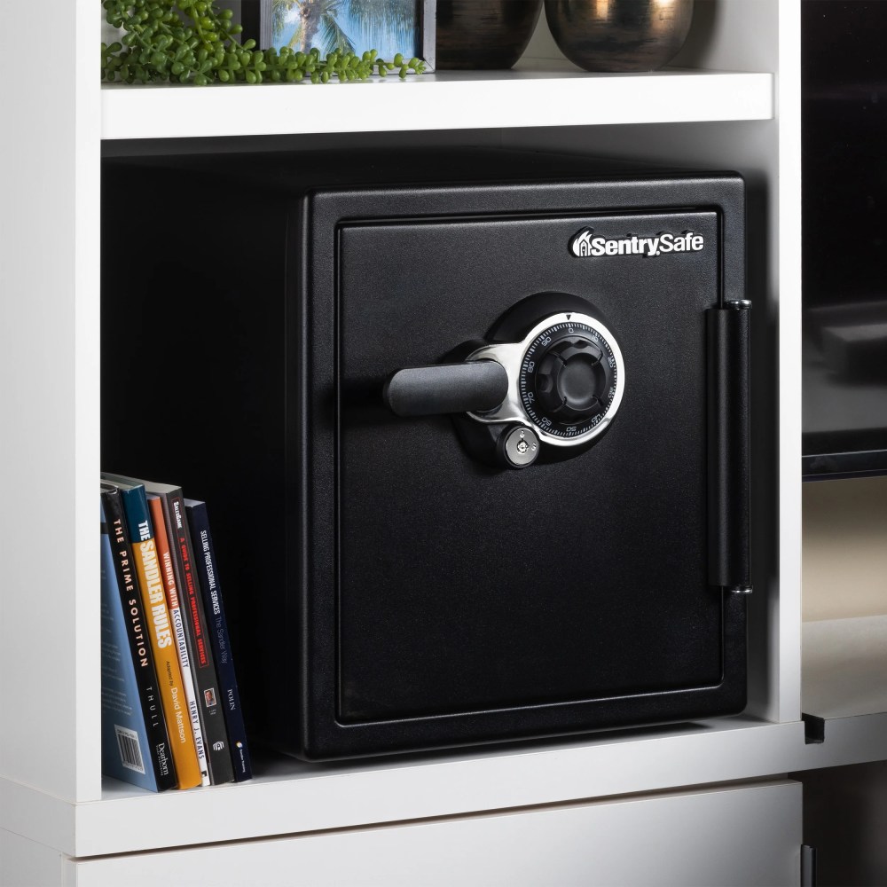 SentrySafe SFW123DTB Fire-Resistant and Water-Resistant Safe with Combination Lock, 1.23 Cu. Ft. - Image 5