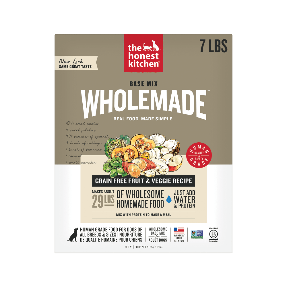The Honest Kitchen Preference: Dehydrated Grain Free Base Mix Dog Food,  Just Add Protein,  7 lbs (Makes 29 lbs of Base Mix)