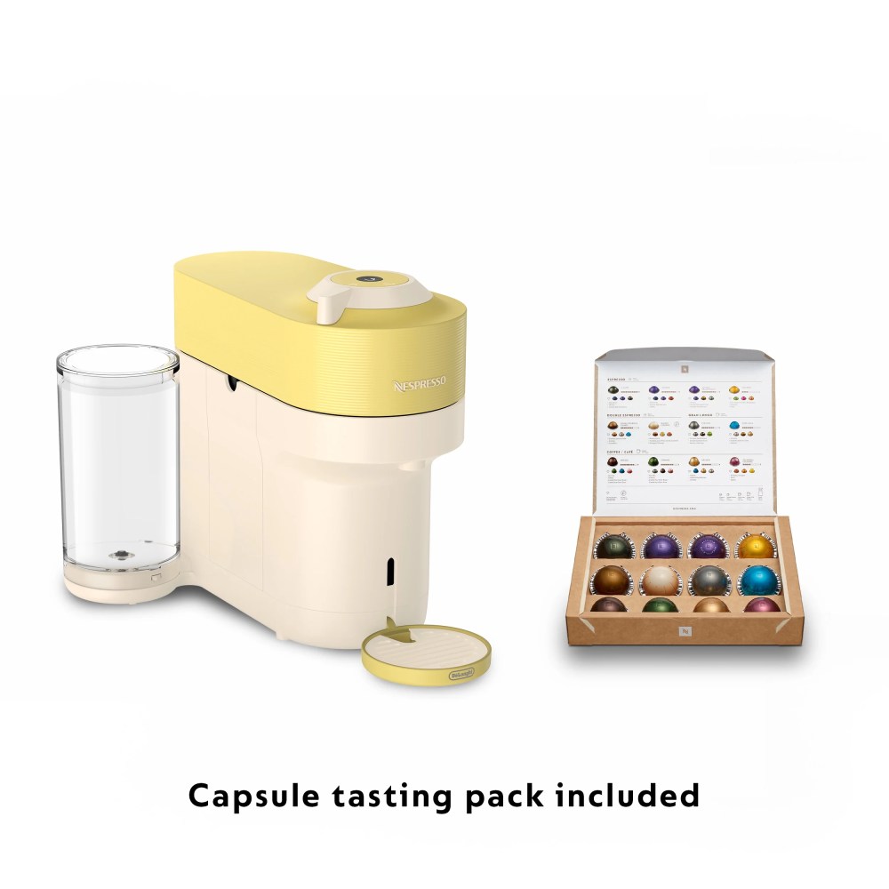 Nespresso Vertuo Pop Summer Limited Edition by De'Longhi,Pastel Yellow - Image 9