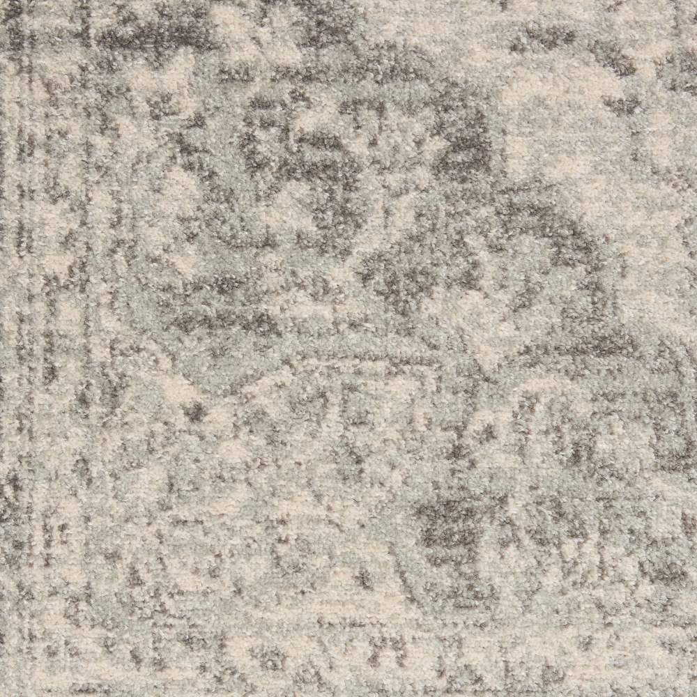 Nourison Tranquil Persian Ivory/Grey 5'3" x 7'3" Area Rug, (57) - Image 2