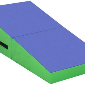 BestMassage 4824 inch Incline Mat for Indoor/Outdoor Exercise with Handle(Blue)