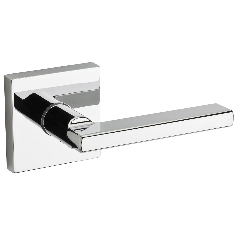 Kwikset 91540-008 Polished Chrome Halifax Square Hall/Closet Lever