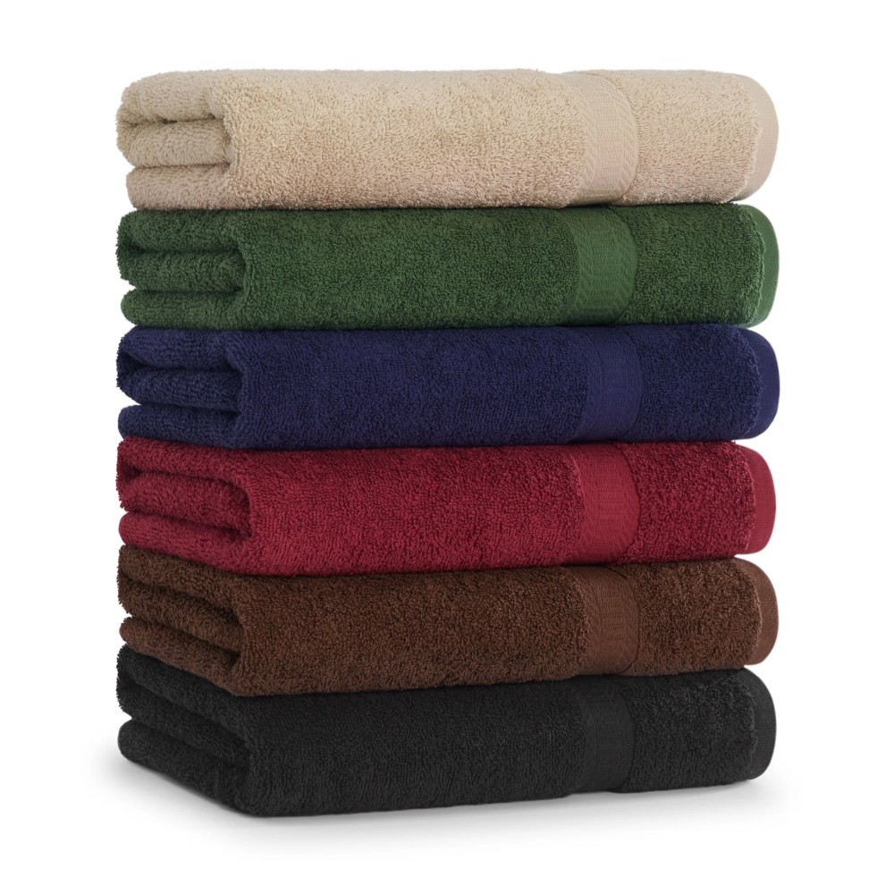 Arkwright True Color Hand Towels, Ring Spun Cotton, 1627, (Bulk Case of 120) - Beige - Image 3