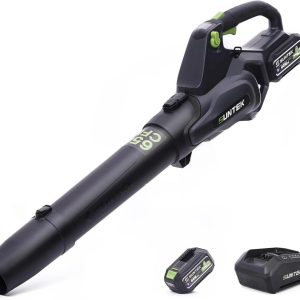 SUNTEK 40V 650CFM Cordless Leaf Blower with 4.0Ah Battery and Rapid Charger,IOT and APP Connection