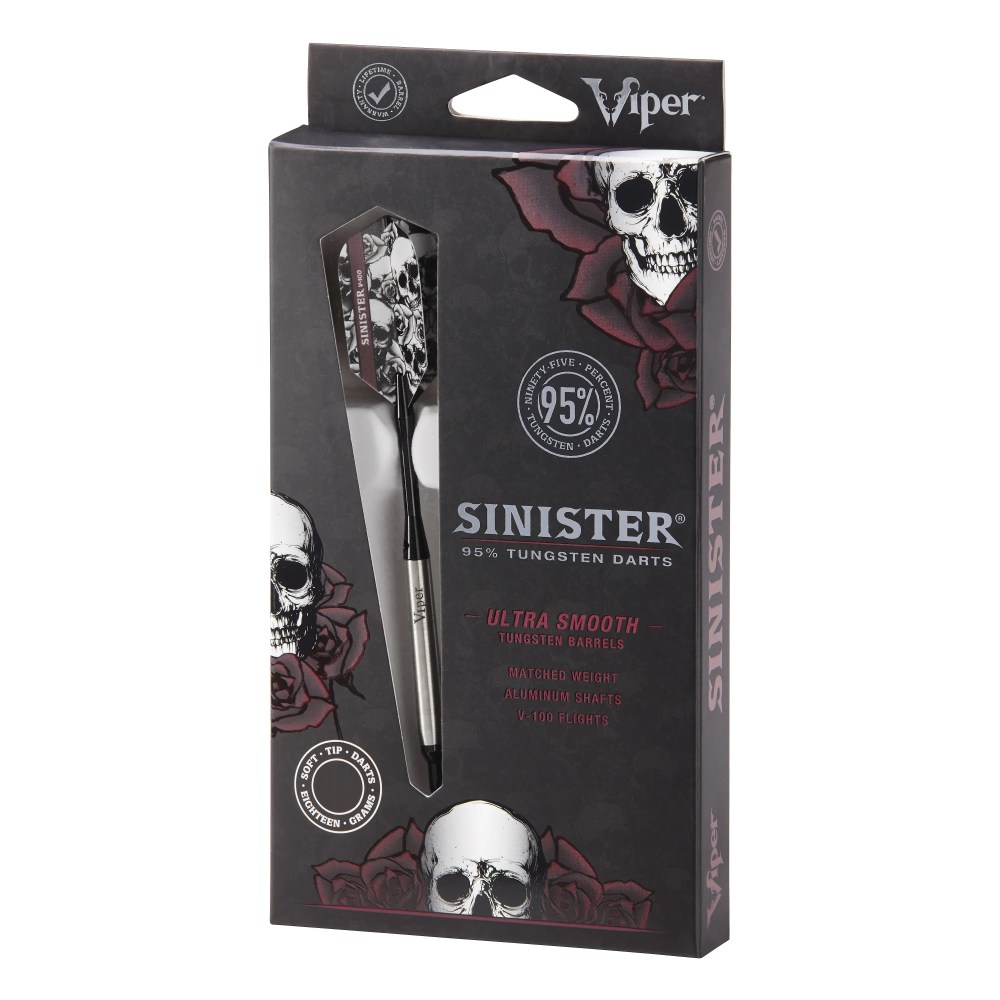 Viper Sinster 95 Tungsten Soft Tip Dart Set, Smooth, 16 Grams - Image 5