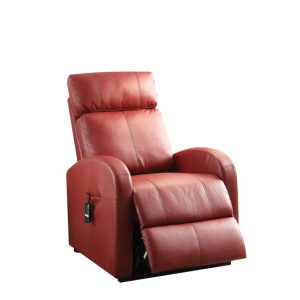 ACME Ricardo Recliner with Power Lift in Red