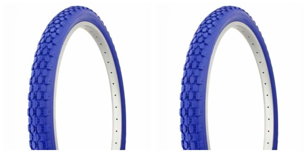 bike two Tire Duro 26 x 2.125 Blue/Blue Side Wall HF-851.bicycle tires