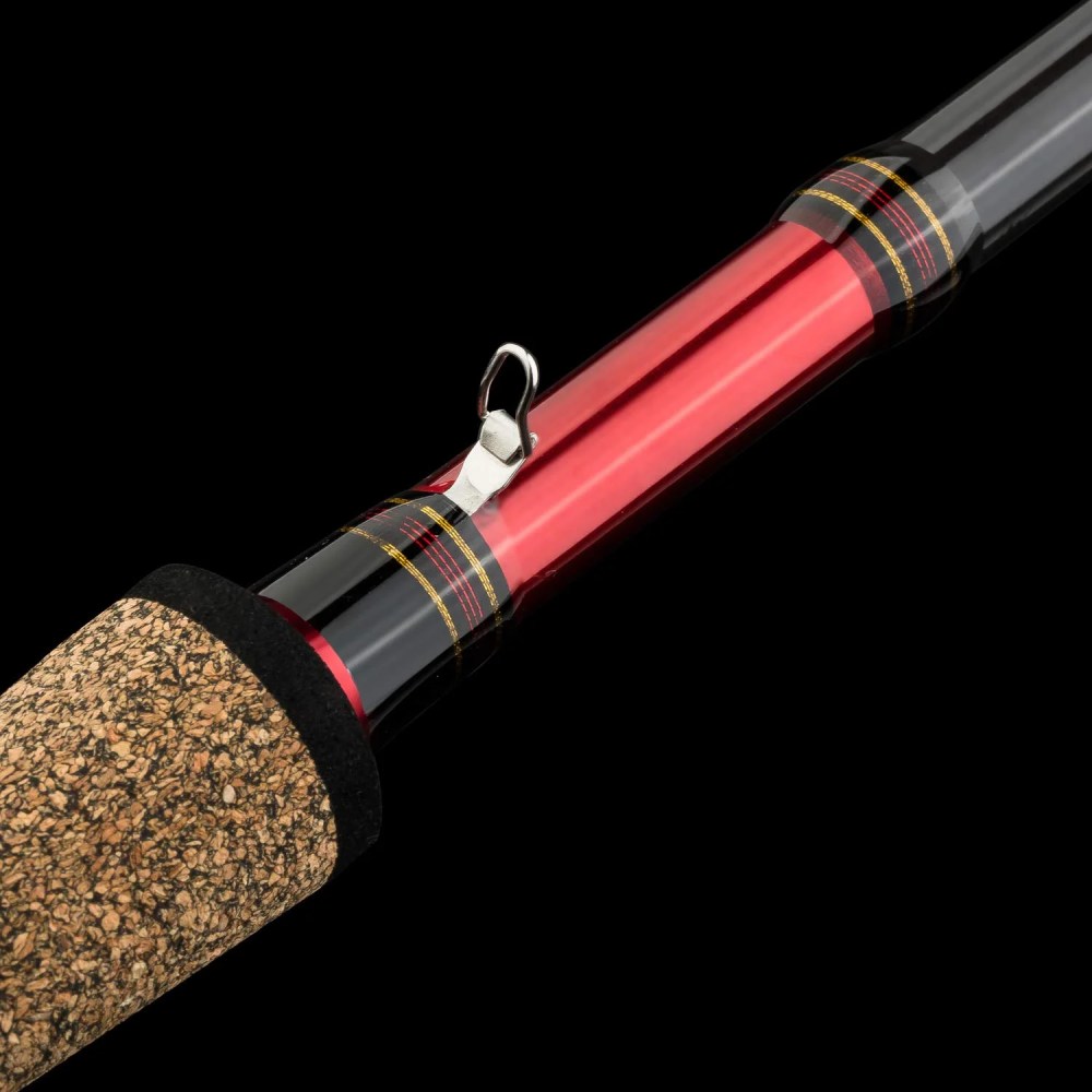 BERRYPRO Salmon Fishing Rod Steelhead Spinning Rod IM8 Carbon Walleye Fishing Rod(9"-2PC) - Image 6