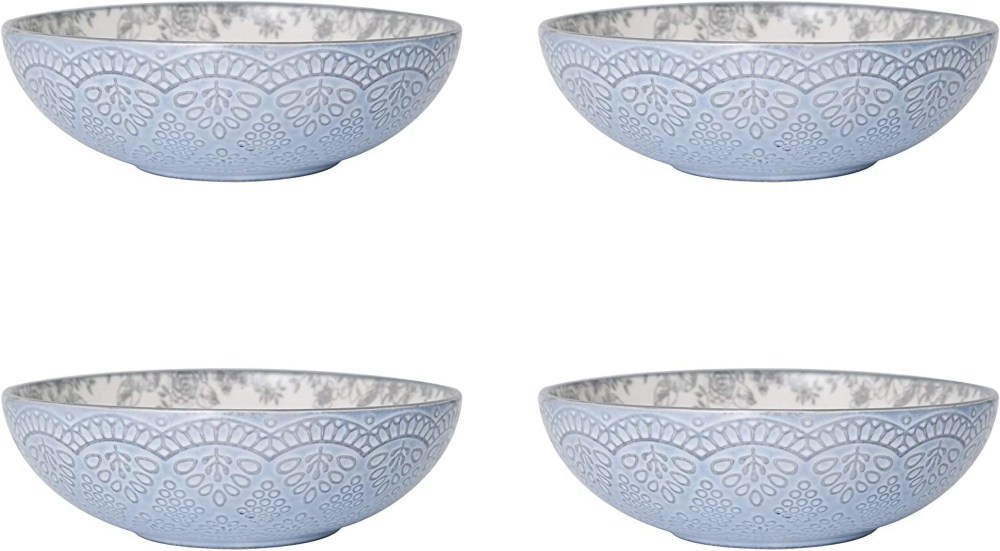 Pfaltzgraff Gabriela Gray 16-Piece Stoneware Dinnerware Set, Service for 4 - ,Gabriela Grey - Image 3