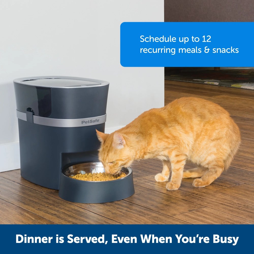 PetSafe Smart Feed Automatic Feeder for Dogs and Cats, 2nd Generation with Alexa Voice Control - Image 2