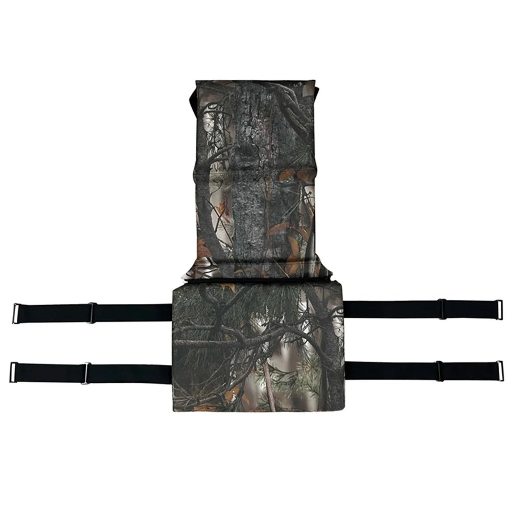 Walmeck Camouflage Seat Cushion for Camping, Zippered Tree Stand Cushion with Adjustable Strap - Image 6