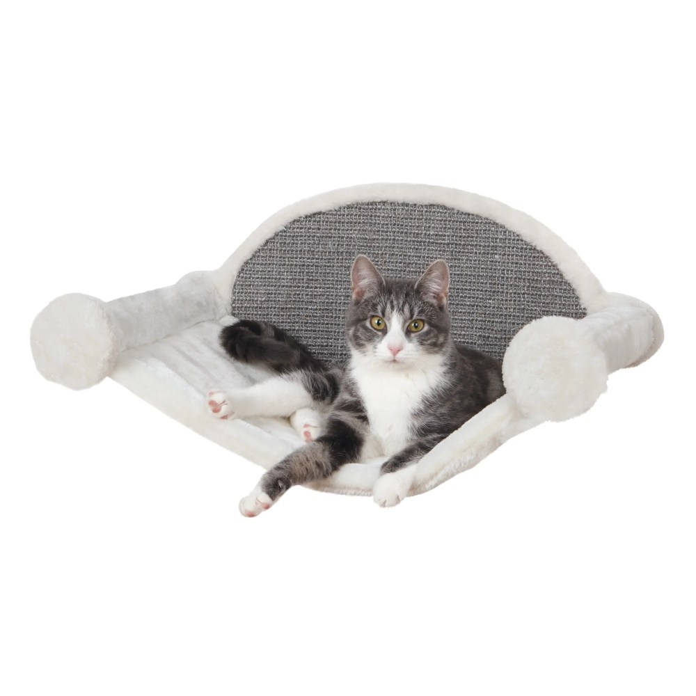 TRIXIE Liam Multi-Level Wall Mounted Cat Perch-Lounge Set, Gray - Image 4