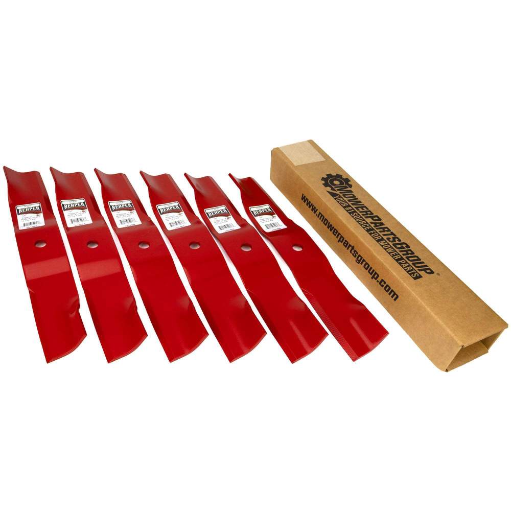 (6) Mower Blades Fits Bobcat Exmark Ferris Gravely 48" 112111-01 00450200