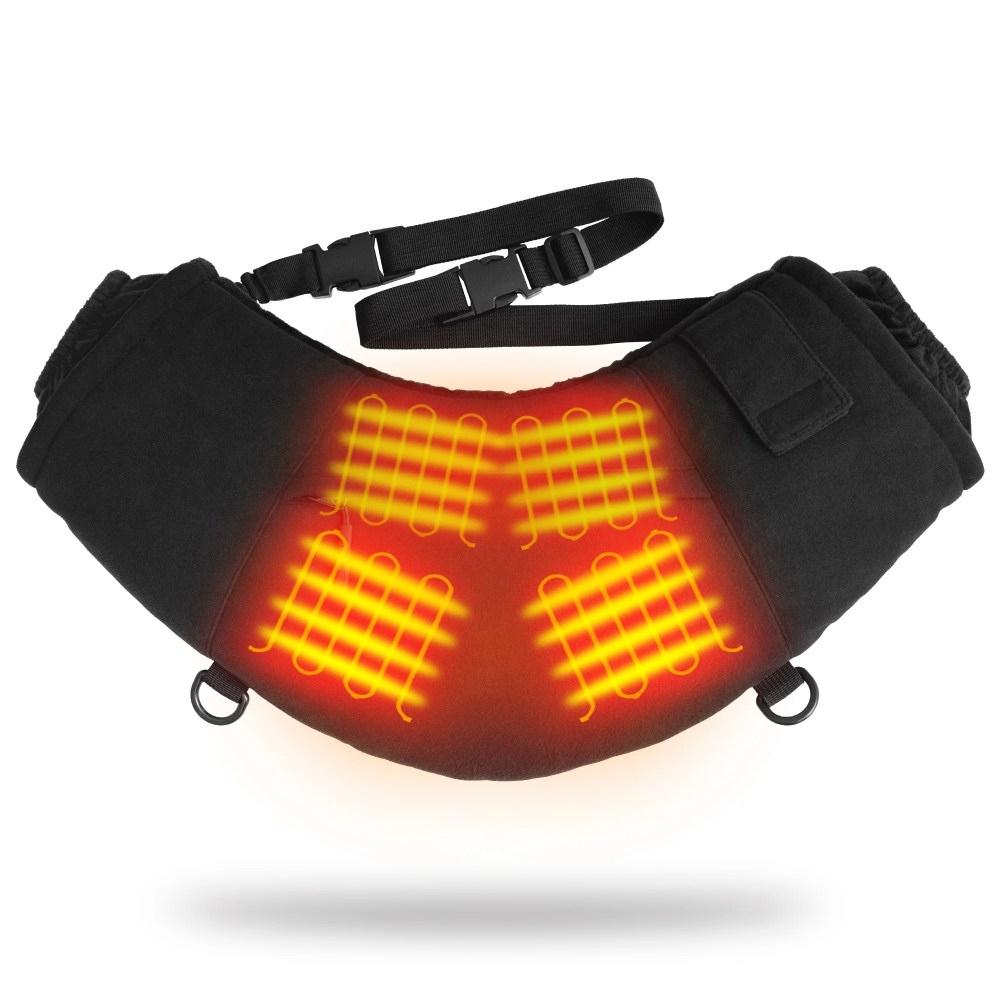 PTAHDUS Heated Hand Muff with 7.4V Rechargeable Battery, Heated Hand Warmer Pouch with 4 Heating Area and 4 Heat Modes, Portable Hand Muff Perfect for Outdoor Hunting, Camping, Football, Golf