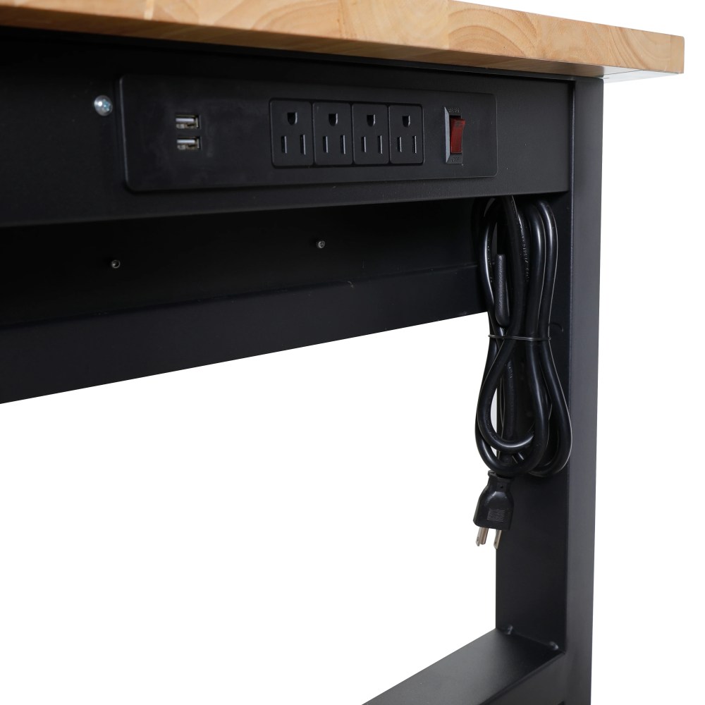 WORKPRO 60-inch Heavy-Duty Workbench with Single Drawer - Image 5