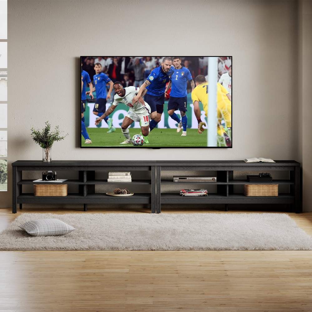 Wampat Classic Stable Television Stand,Wood,56 lb