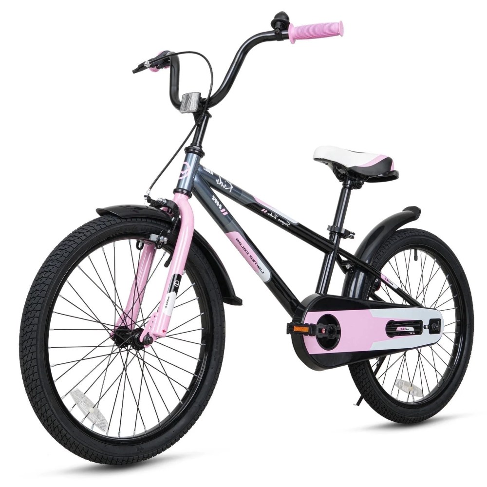 Hykolity 20 inch Kids Bike for Boy Age 6" 12, Kids Bicycle Fits Rider 48" 62 Inch, Bmx-style Child Sport Bike with Rear Coaster Brake Front Handbrake