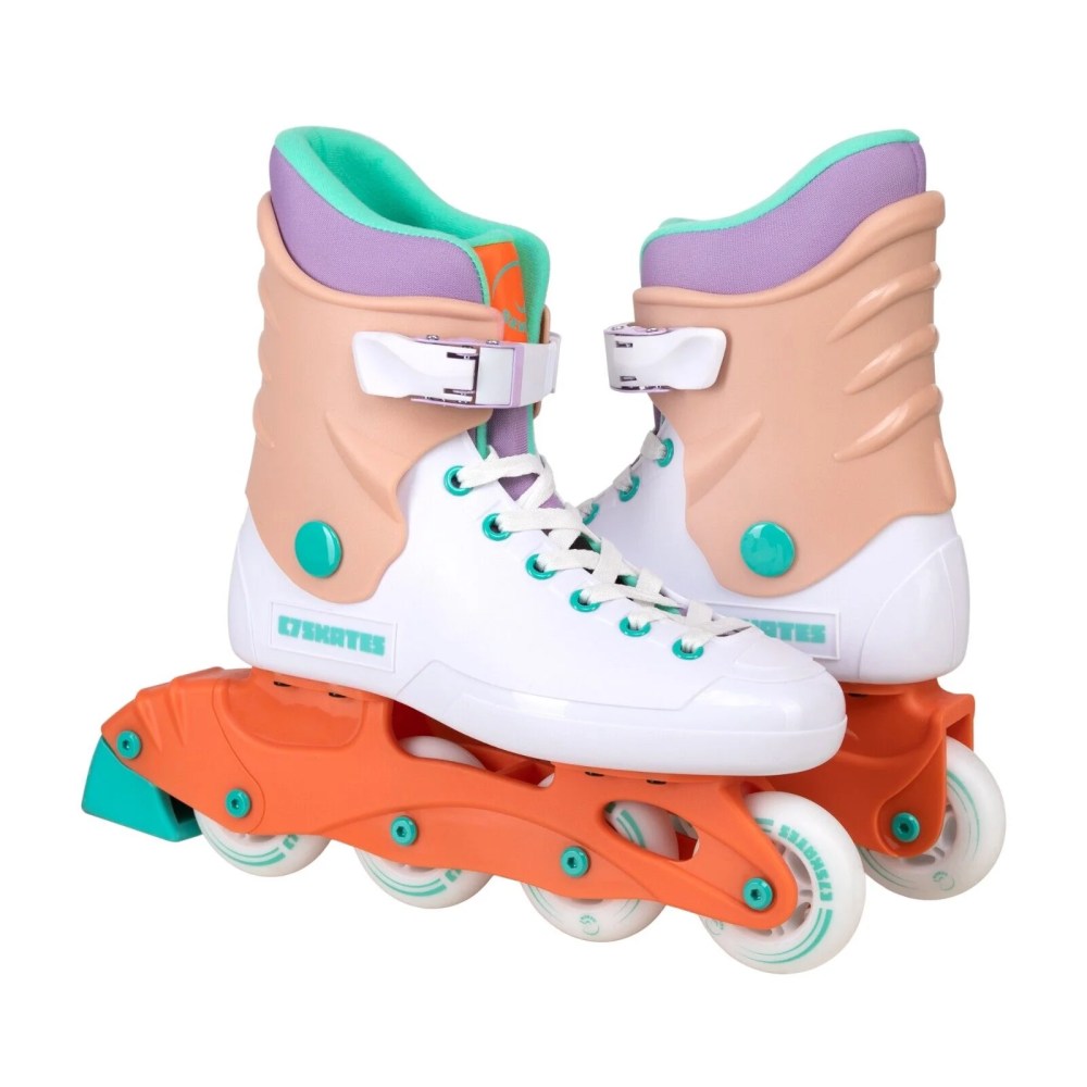 C7skates Sunset Dreams Nostalgic Adult Inline Skates For Women and Adult, Size 8 - Image 4