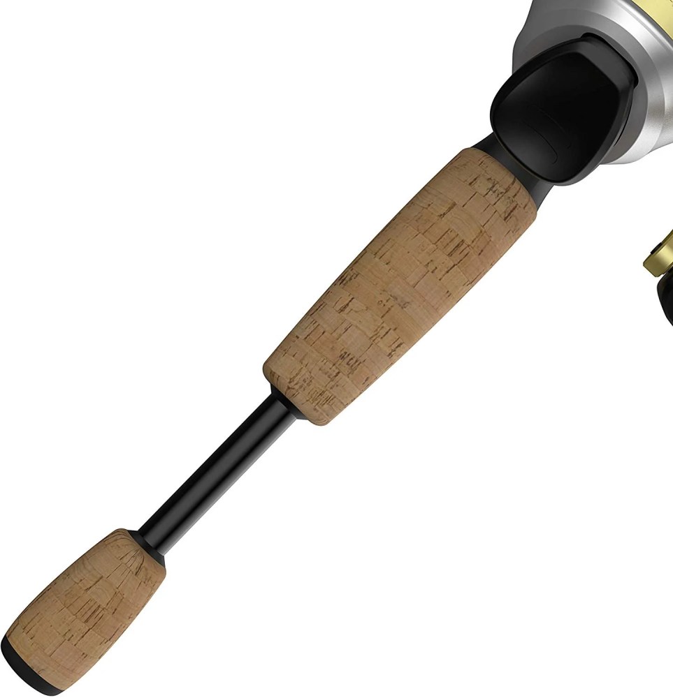 Zebco 33 Gold Spincast Reel and Fishing Rod Combo, 6-Foot Rod, Size 30 Reel, Silver/Gold - Image 6