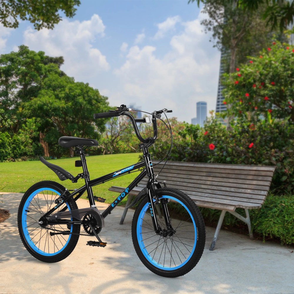Bstjewey 20 Inch BMX Kids Bike, Adjustable Seat, Dual Brakes, Ages 7-12 - Image 5