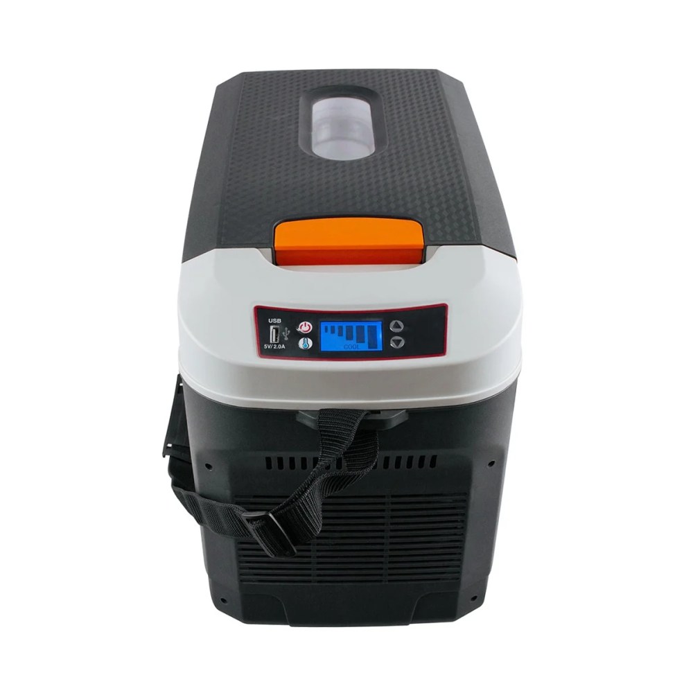 United Pacific 99121 Portable 10Qt/9.5L Thermoelectric Top Loader Cooler, Electric Plug-in Cooler & Warmer for Food & Drinks, 12V DC, 110VAC - 1 Unit - Image 4