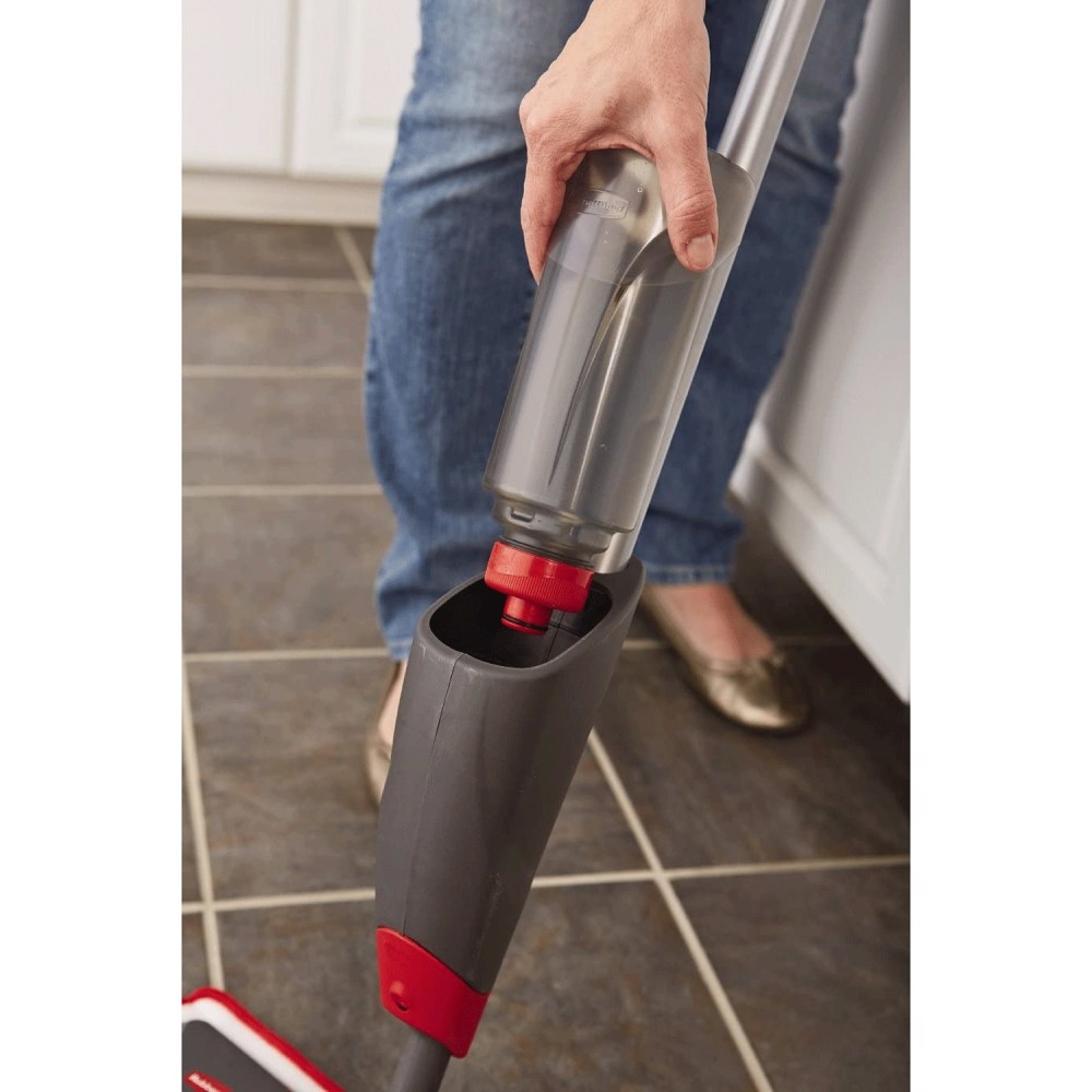 Rubbermaid Reveal Spray Mop Floor Cleaning Kit with Wet Pads and Refill Bottles - Image 4