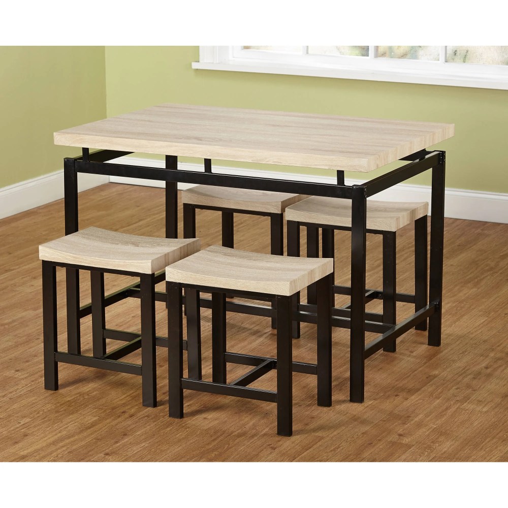 5-Piece Delano Dining Set,Natural