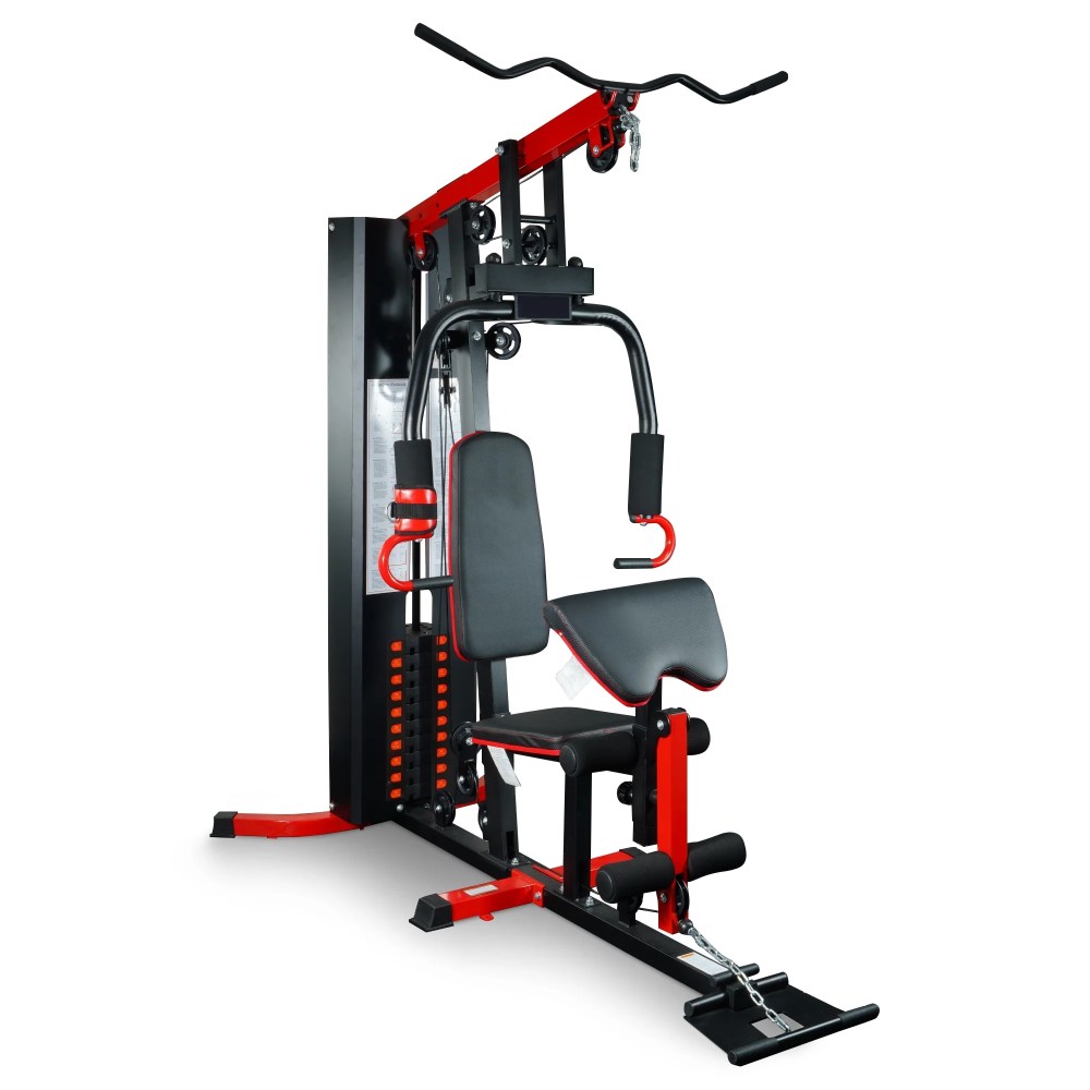 Signature Fitness LX750/LX760 Multifunctional Home Gym Trainer-Full-Body Workout Station with 122.5LB Weight Stack,  Includes Installation Video
