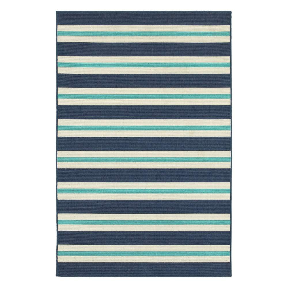 Avalon Home Mackay Nautical Stripe Indoor/Outdoor Area Rug