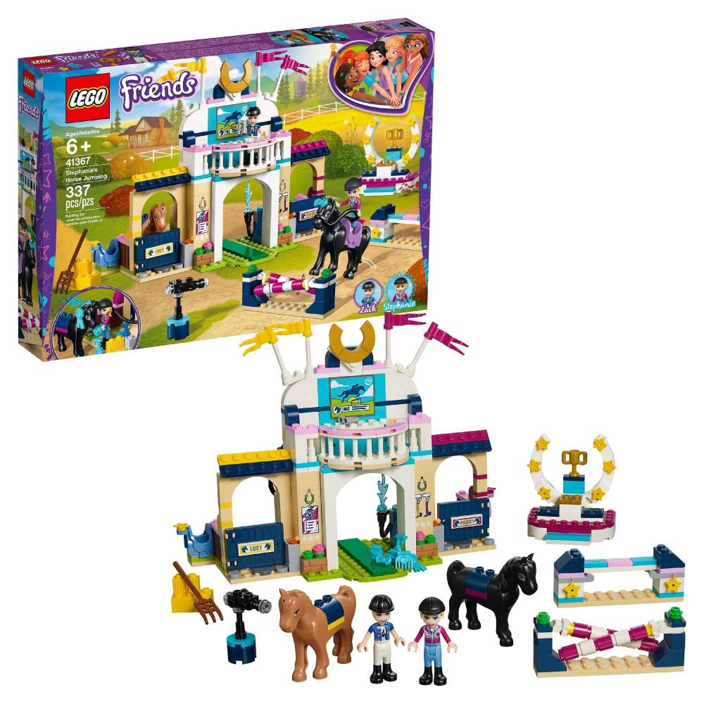 LEGO Friends Stephanie's Horse Jumping Building Toy 41367