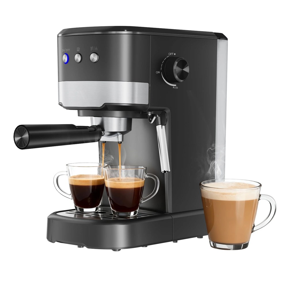 Expresso Machine 15 Bar with Auto Milk Frother,Professional Espresso Maker with Steam Wand