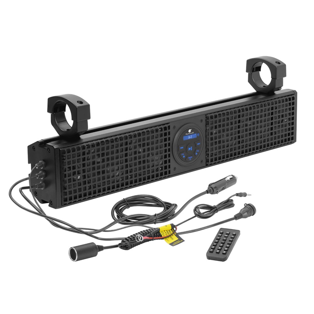 Planet Audio PSX26 ATV UTV Weatherproof Bluetooth Sound Bar System Car Speakers