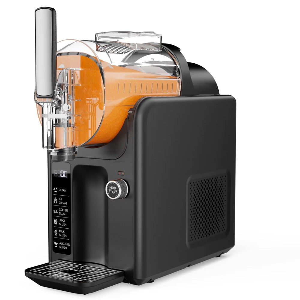 Joreek Slushie Machine 85 fl oz, Slushy Margarita Machine 5-in-1 Frozen Drink & Ice Cream Maker,LED Touch ,Rinse,No Ice Needed,Slushy Maker for Milkshakes,Smoothie,Frappes