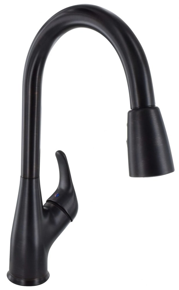Valterra PF231561 Single-Handle Pull Down Hybrid Kitchen Faucet with Spray Shut-Off - Rubbed Bronze - Image 2