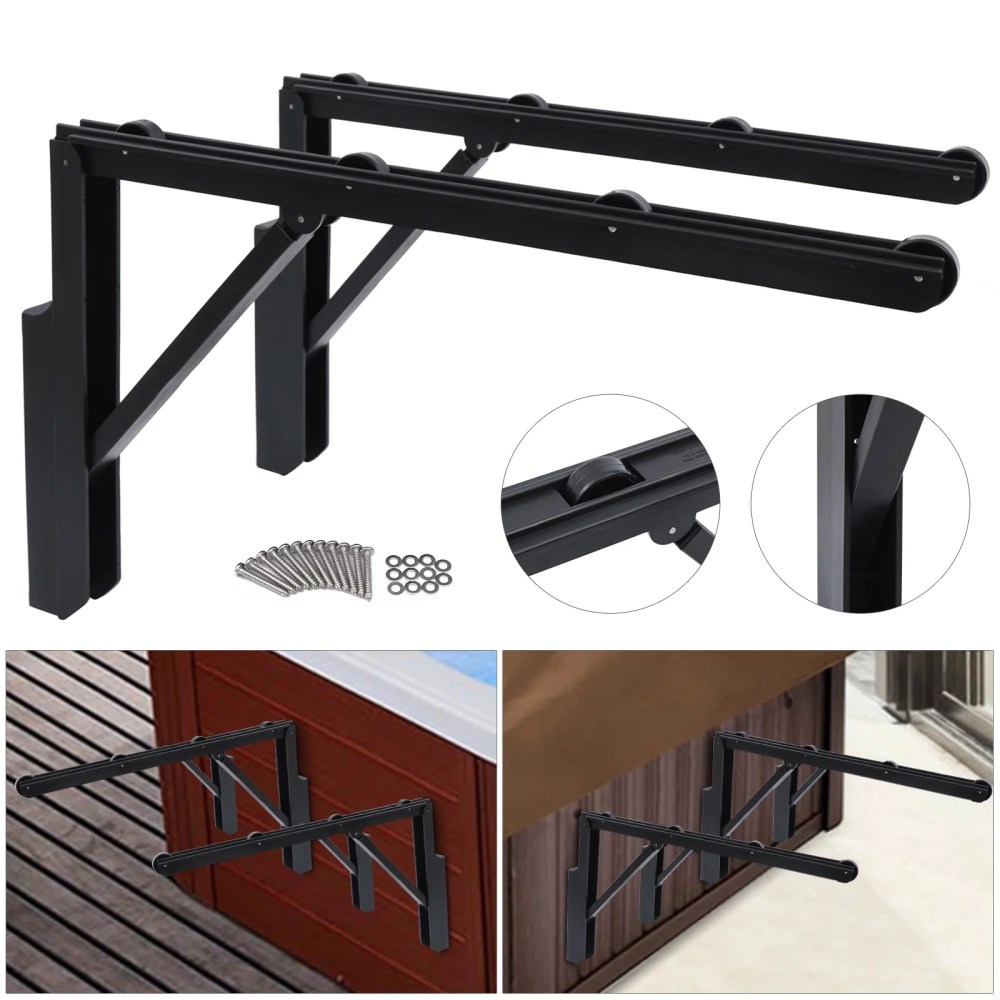 Black Spa Cover Roller SPA Hot Tub Cover Lifter Removal System, Cabinet Free Cover - Cl-003 Durable