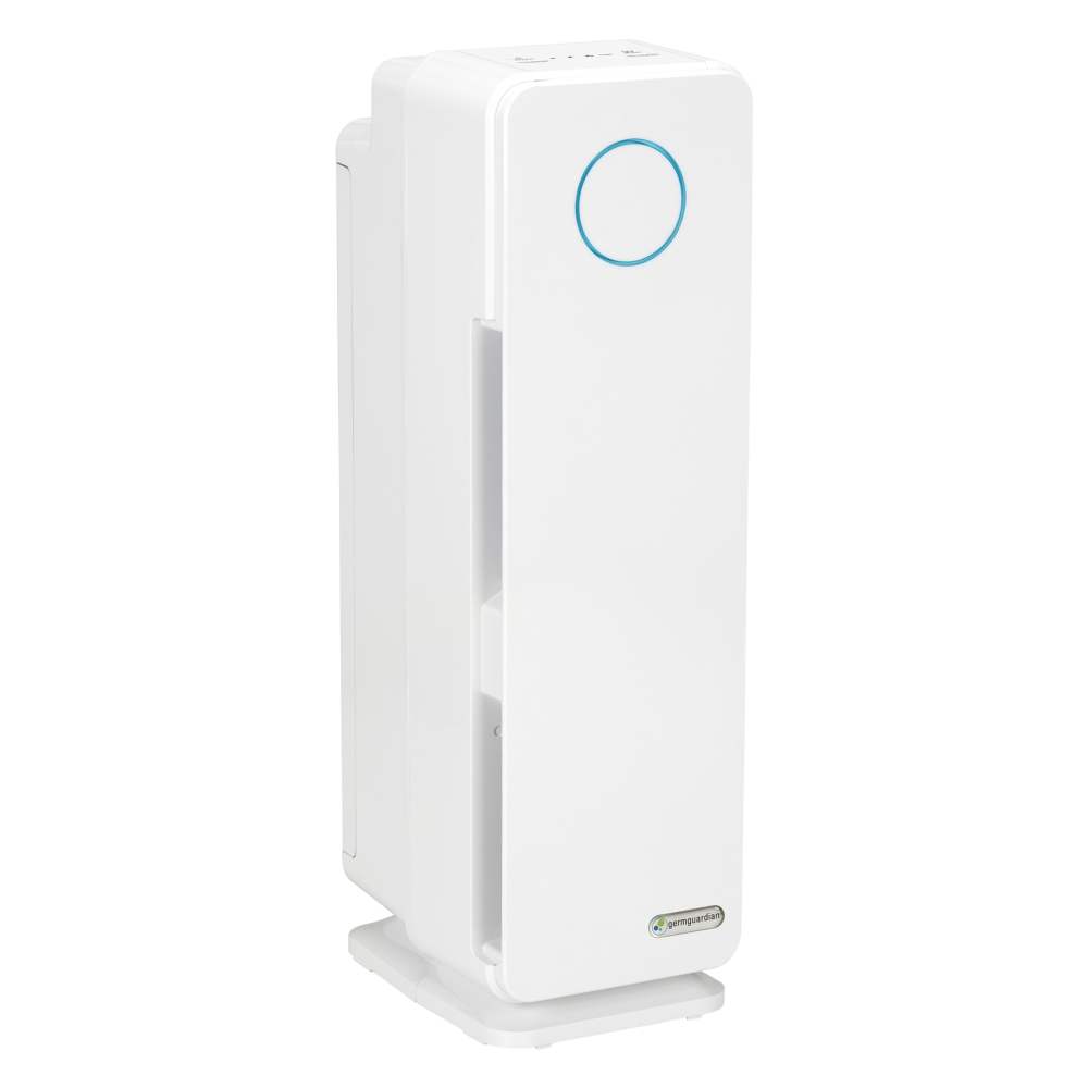 GermGuardian 743 Sq. ft. HEPA Pet Pure Filter Air Purifier with UV-C,White,AC4300WPT
