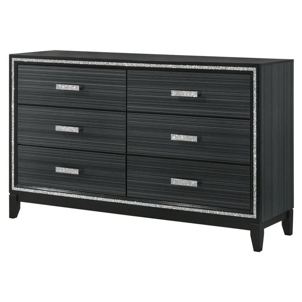ACME Haiden Dresser in Weathered Black