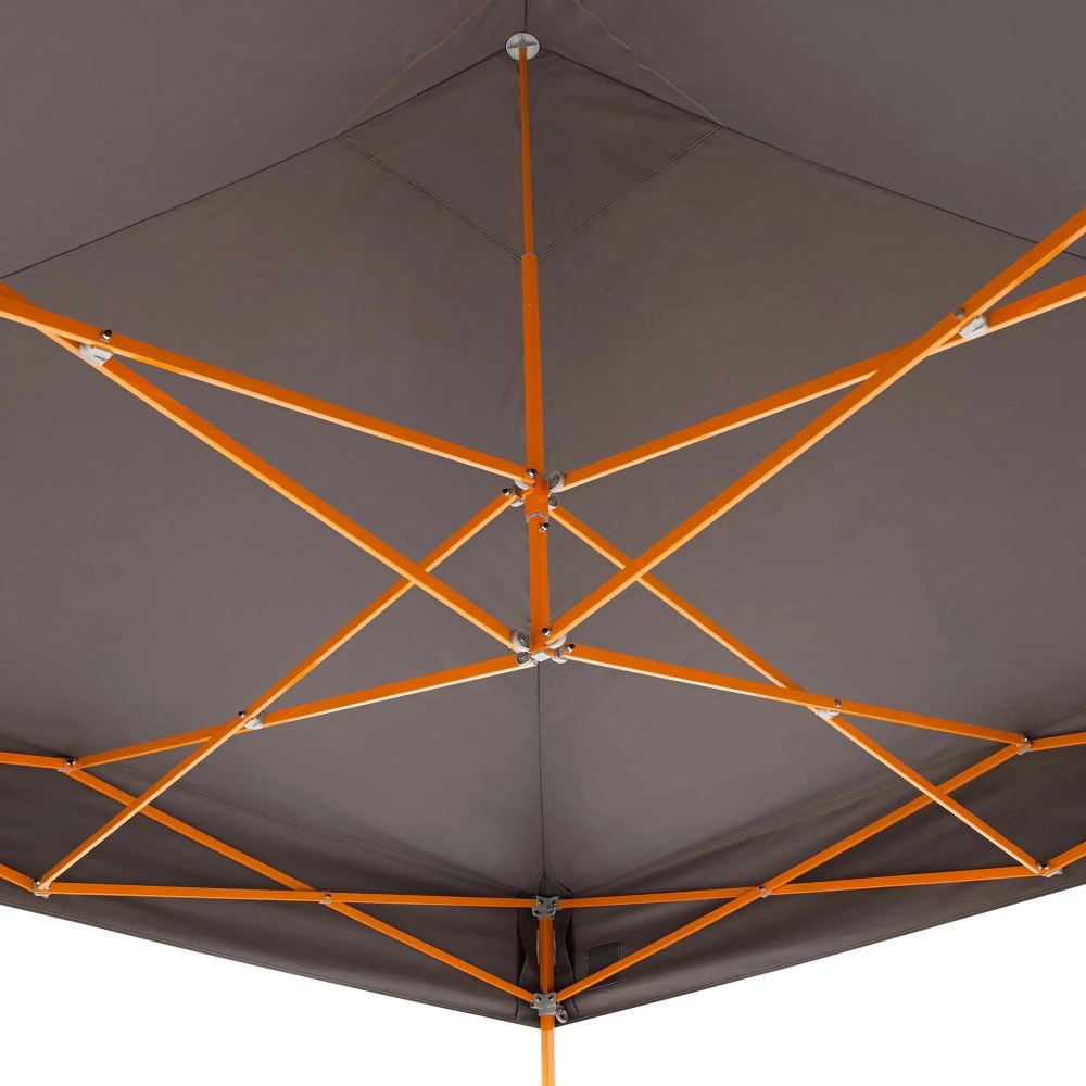 E-Z Up Vantage Instant Shelter Outdoor Canopy , 10" x 10", White, Assembled Width 120" - Image 6
