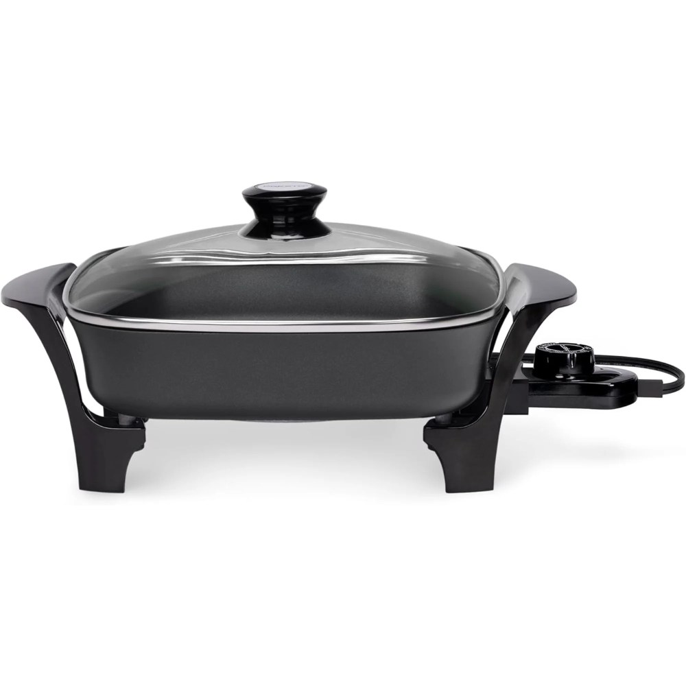 Presto 11" Electric Skillet with Glass Cover - Image 12