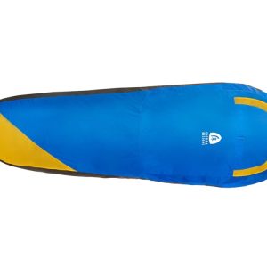 Sierra Designs Backcountry Bivy Sleeping Bag, Blue/Yellow, Regular