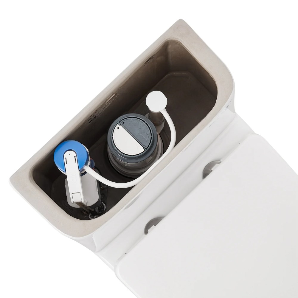 DeerValley Ursa DV-1F52677 Elongated One-Piece Toilet Ceramic 0.8/1.28 GPF Dual Flush Bathroom Toilets - Image 4